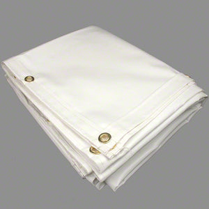 silk tarp 12' x 20' Flame Retardant 18 OZ Vinyl Coated Polyester Tarp