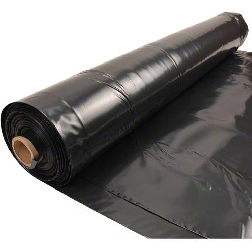 Husky 10' x 100' 4 MIL Black Plastic Sheeting